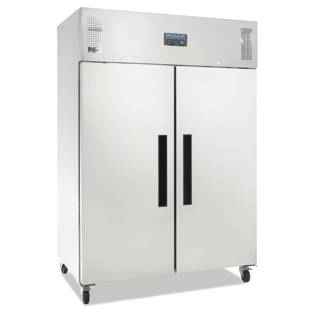 Polar G-Series Upright Double Door Fridge 1200Ltr G594