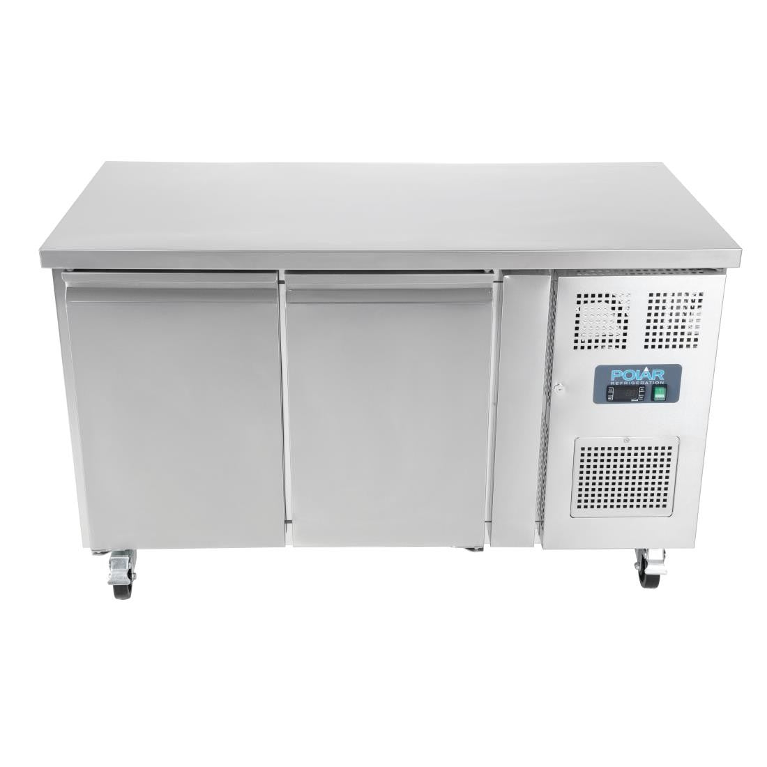 Polar U-Series Double Door Counter Fridge 282Ltr G596