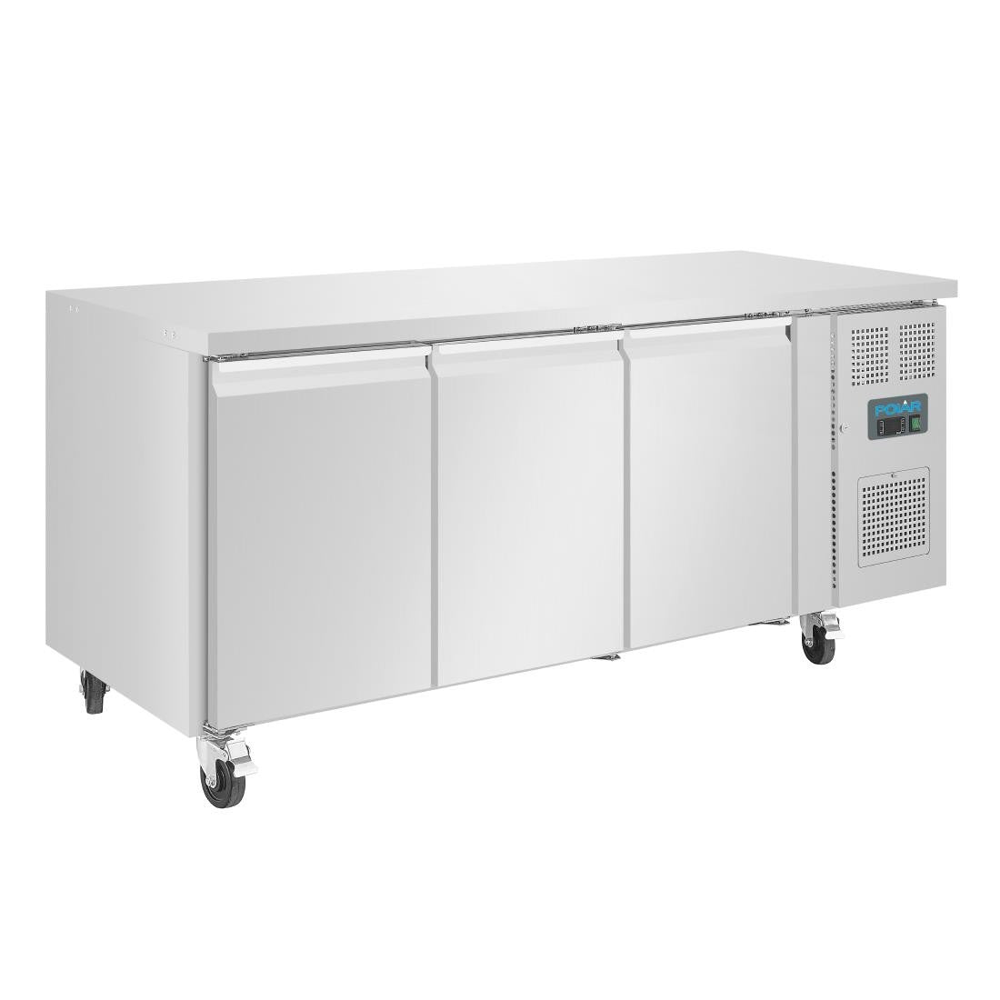 Polar U-Series Triple Door Counter Freezer 417Ltr G600