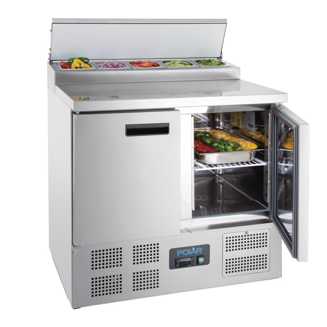 Blue Seal Single Tank Twin Basket Free Standing Natural Gas Fryer GT60 G447-N