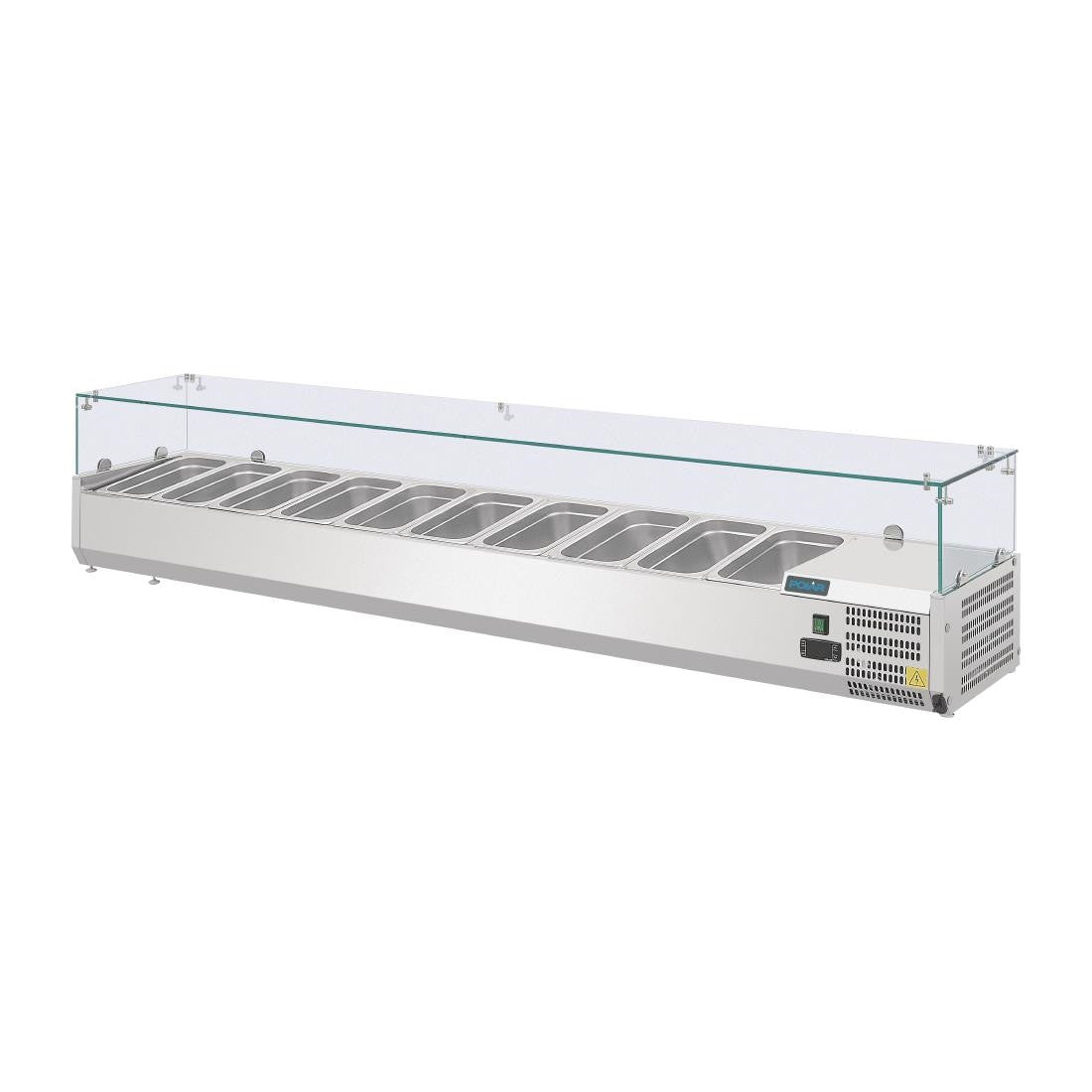 Polar G-Series Countertop Prep Fridge 10x 1/4GN G611