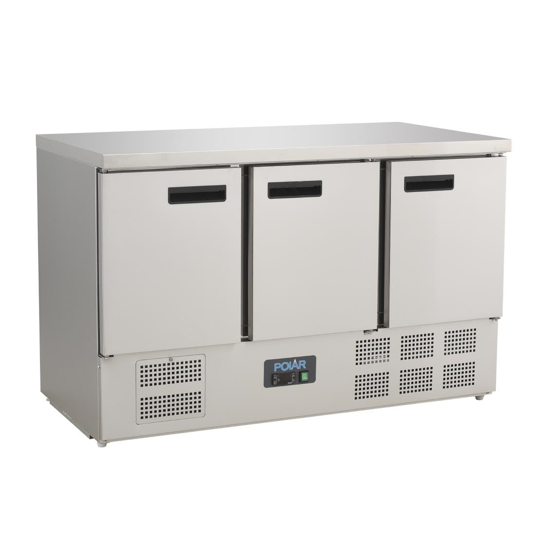 Polar G-Series Triple Door Counter Fridge 368Ltr G622