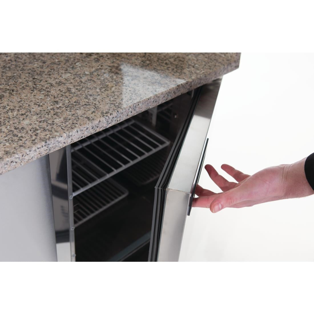 Polar G-Series Pizza Prep Counter Fridge with Topper 368Ltr CN267