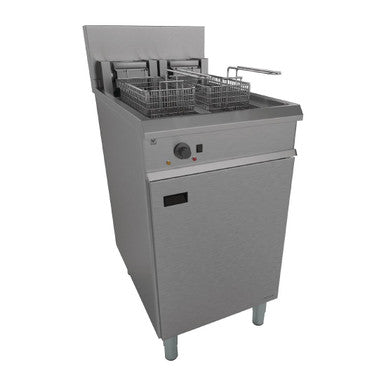 Falcon Chieftain Twin Tank Twin Basket Free Standing Electric Fryer E1848 G876
