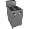 Falcon Chieftain Twin Tank Twin Basket Free Standing Propane Gas Fryer G1848X G909-P