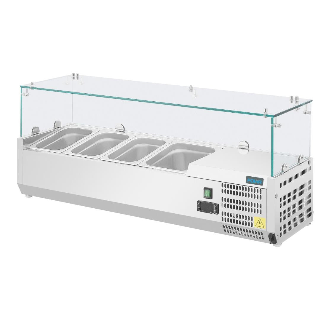 Polar G-Series Countertop Prep Fridge 3x 1/3GN & 1x 1/2GN GD875