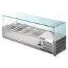 Polar G-Series Countertop Prep Fridge 3x 1/3GN & 1x 1/2GN GD875