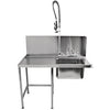 Classeq Pass-Through Dishwasher Table with Spray Mixer T11SENL GD925