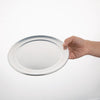 Vogue Aluminium Pizza Tray Wide Rim 8in GE196
