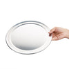 Vogue Aluminium Pizza Tray Wide Rim 10in GE197