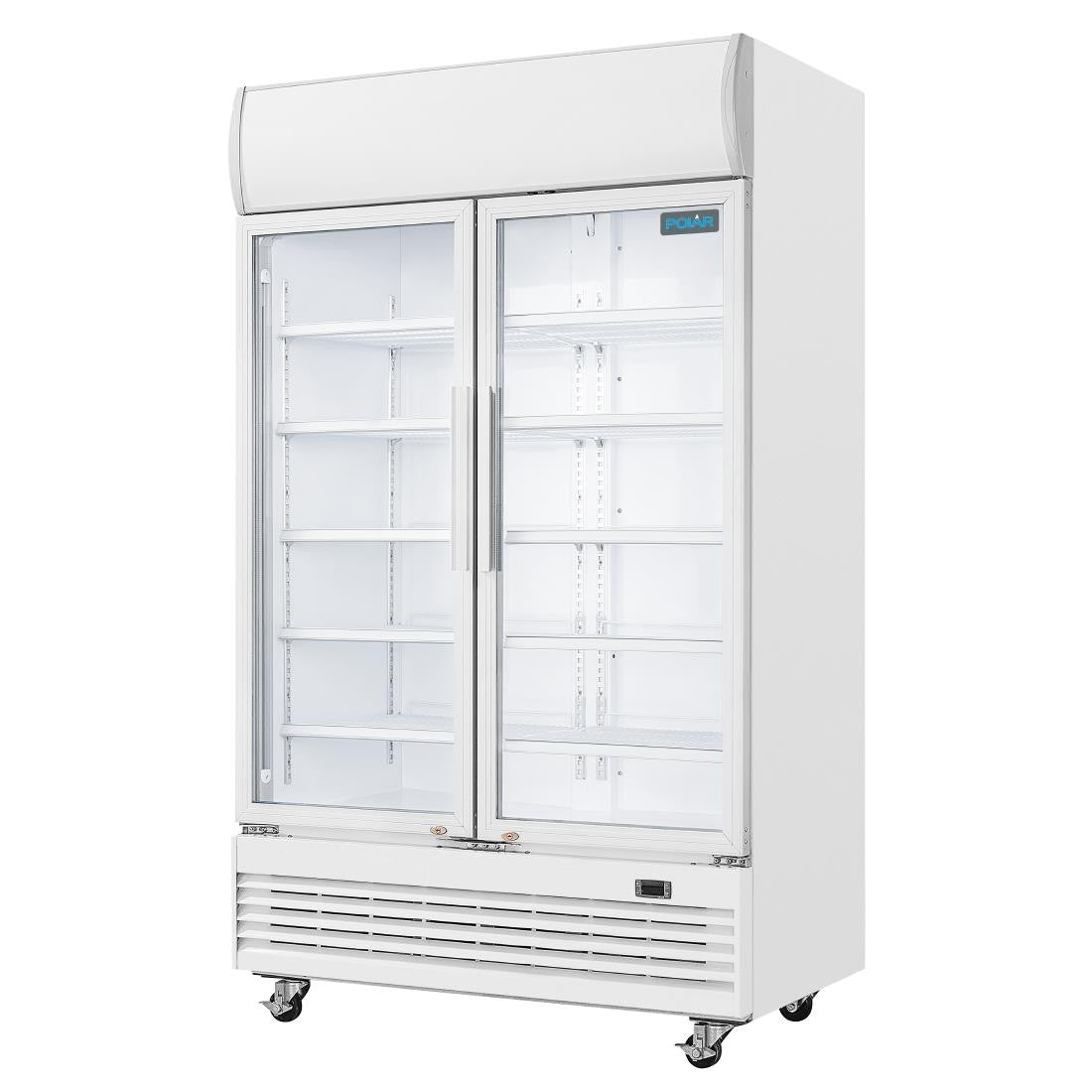 Polar G-Series Upright Display Cooler with Light Box 950Ltr GE580