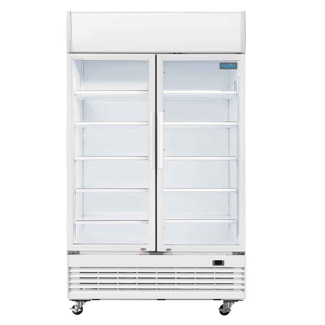 Polar G-Series Upright Display Cooler with Light Box 950Ltr GE580