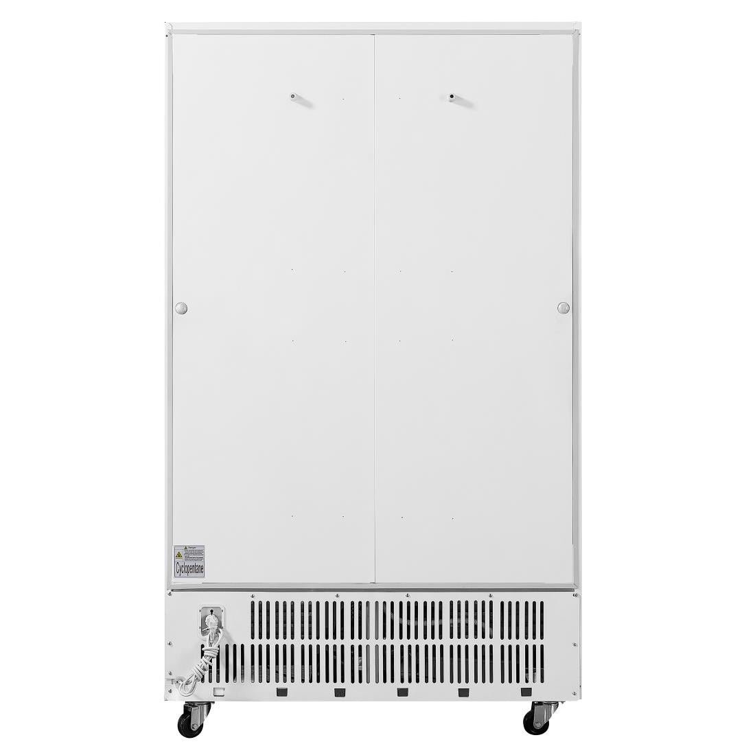 Polar G-Series Upright Display Cooler with Light Box 950Ltr with Sliding Doors GE581
