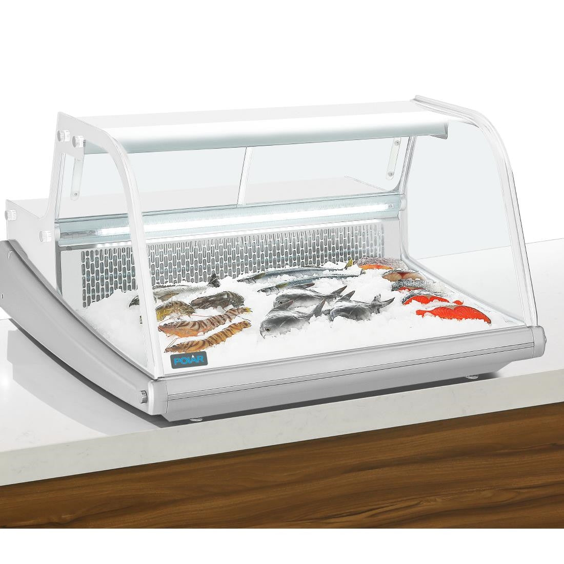 Polar G-Series Fish Display Serve Over Counter Fridge 175Ltr GE960