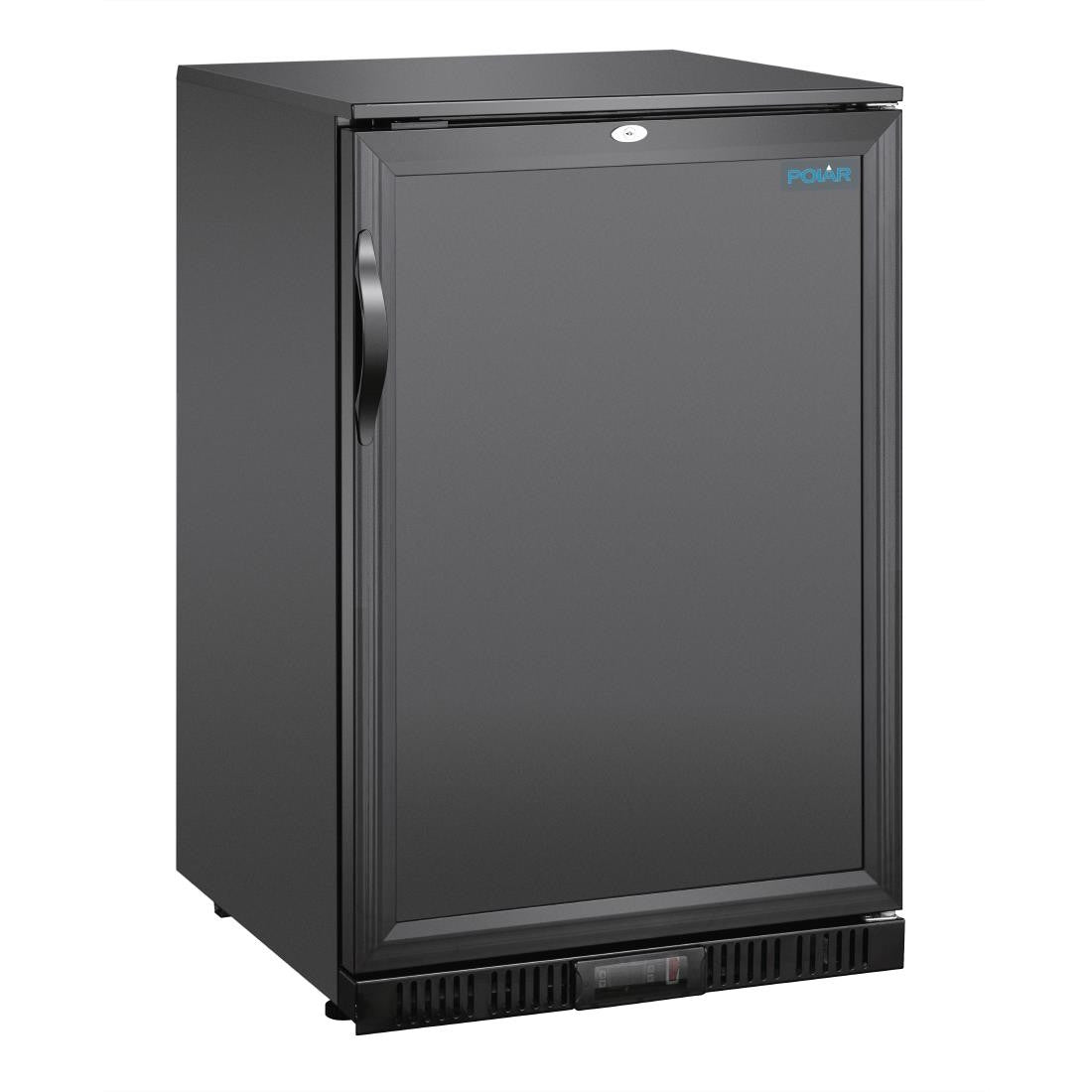 Polar G-series 850mm Single Door Back Bar Cooler Solid Door 128 Ltr GE997