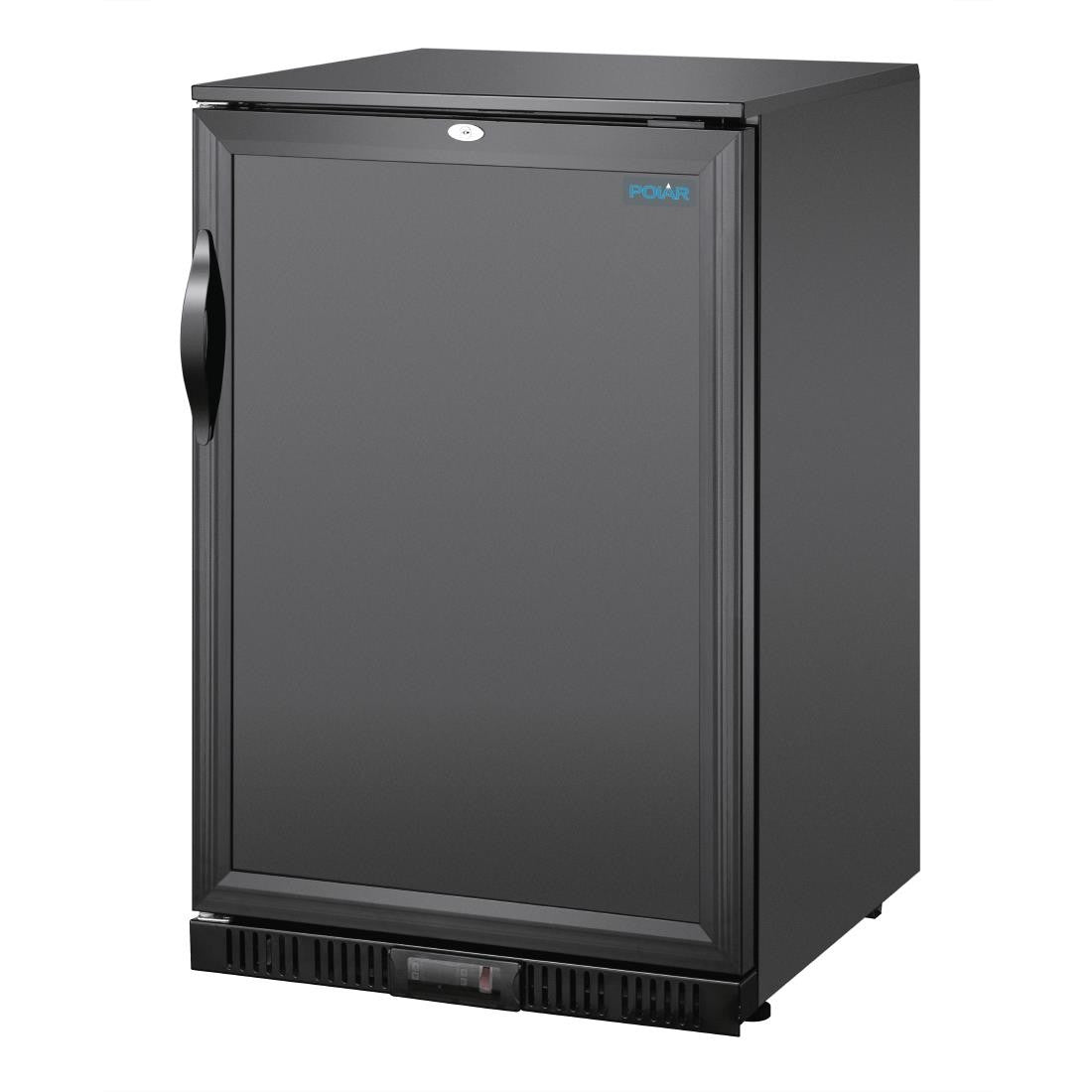 Polar G-series 850mm Single Door Back Bar Cooler Solid Door 128 Ltr GE997