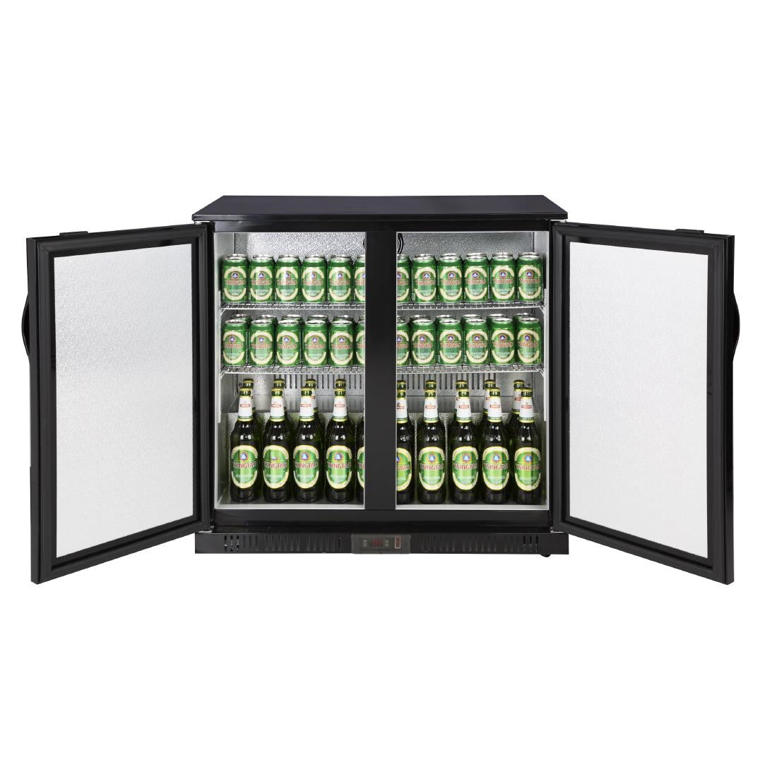 Polar G-series 850mm Double Door Back Bar Cooler Solid Door 198 Ltr GE998