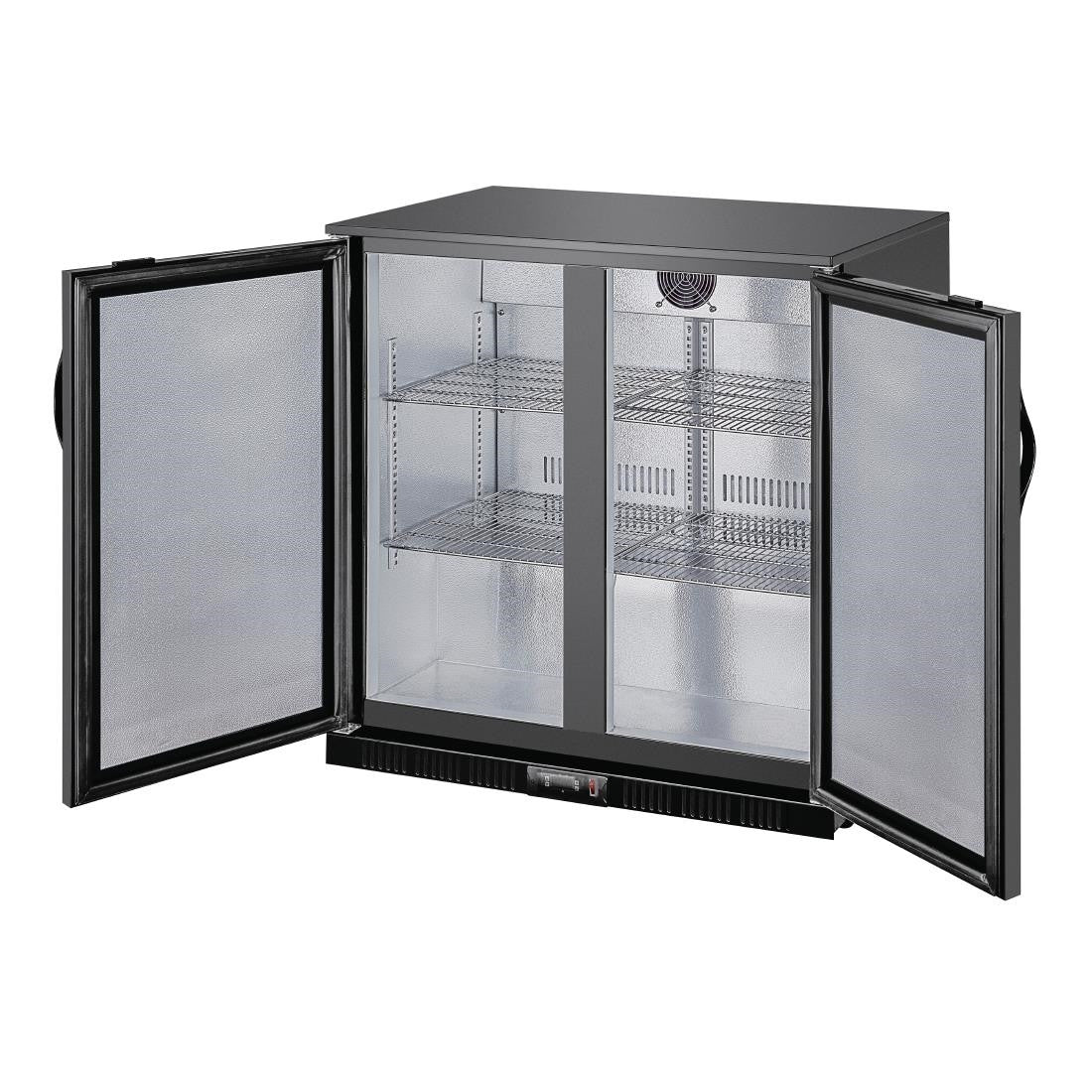 Polar G-series 850mm Double Door Back Bar Cooler Solid Door 198 Ltr GE998