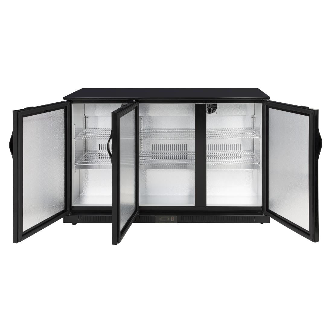Polar G-series 850mm Triple Door Back Bar Cooler Solid Door 320 Ltr GE999