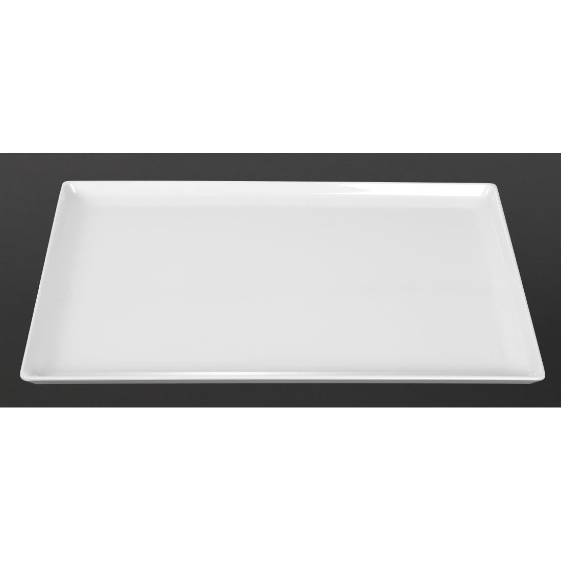 APS Float Melamine Tray White GN 1/1 GF074