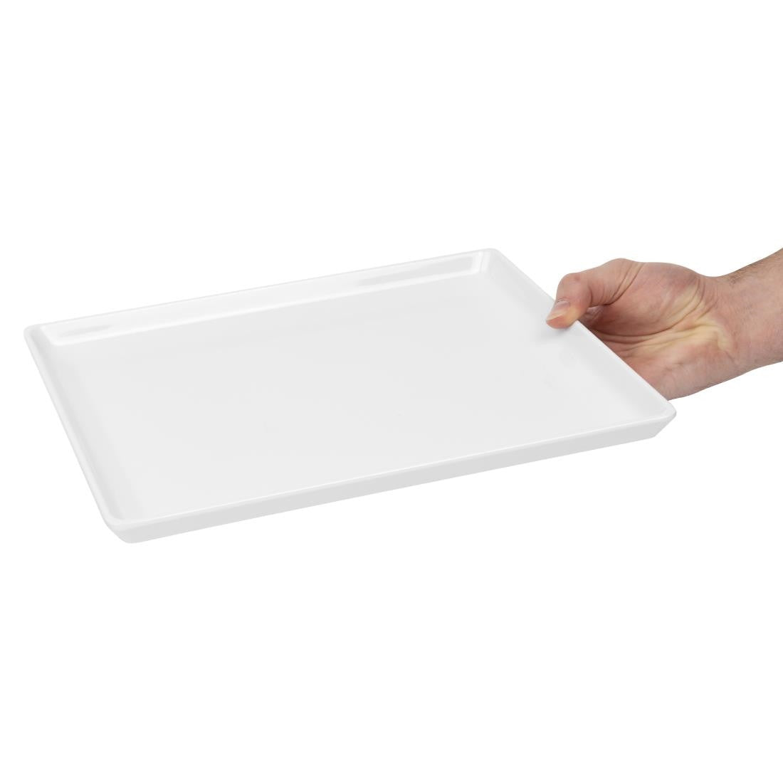 APS Float Melamine Tray White GN 1/2 GF076