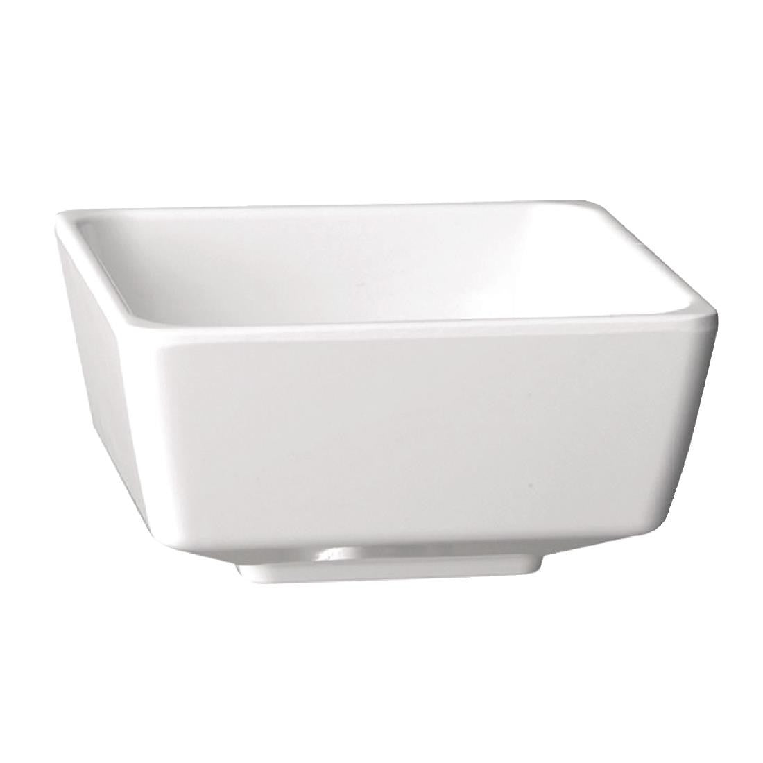 APS Float White Square Bowl 90mm (Single) GF092