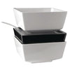 APS Float Black Square Bowl 7in GF097