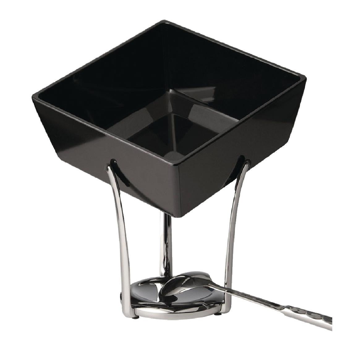 APS Balance Melamine Bowl Black 300mm GK849
