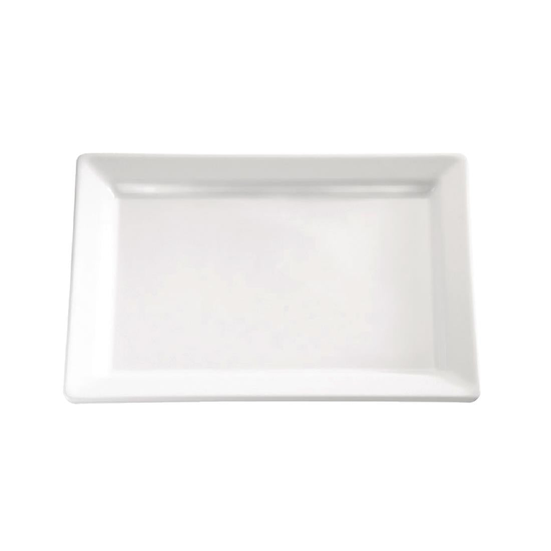 APS Pure Melamine Rectangular Tray 12in GF159