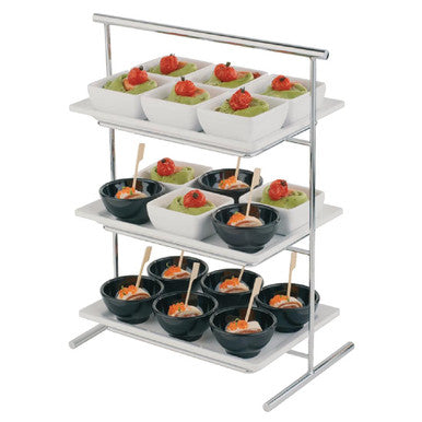 APS Pure Melamine Rectangular Tray 12in GF159