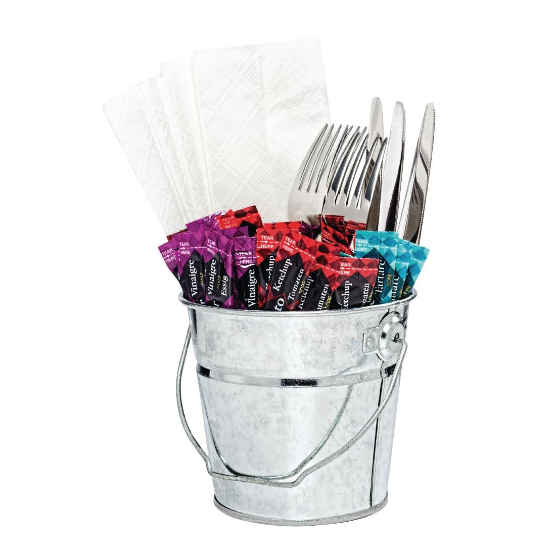 Olympia Mini Chip Bucket with Handle 135mm GF247