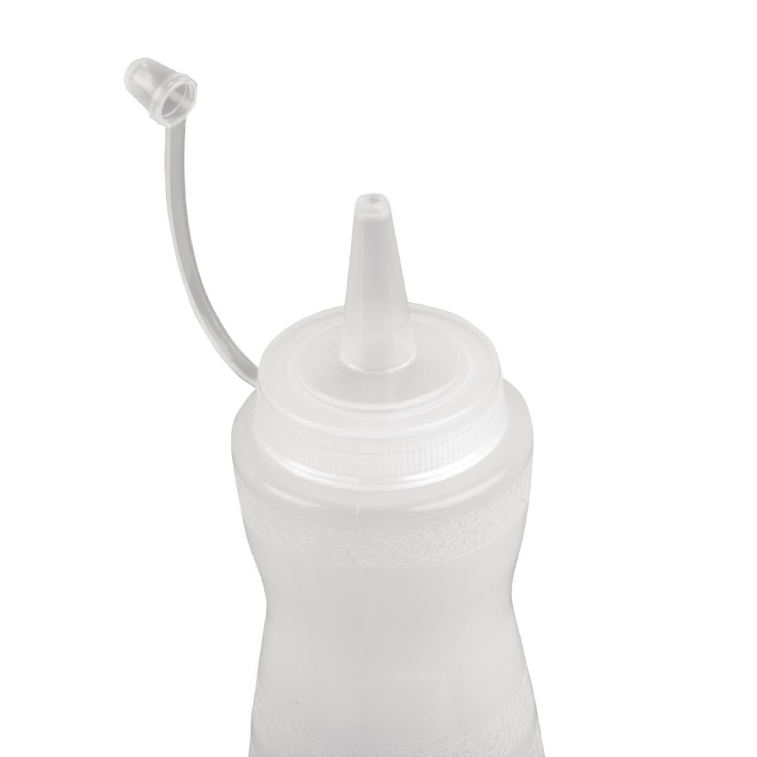Vogue Clear Lidded Sauce Bottle GF250