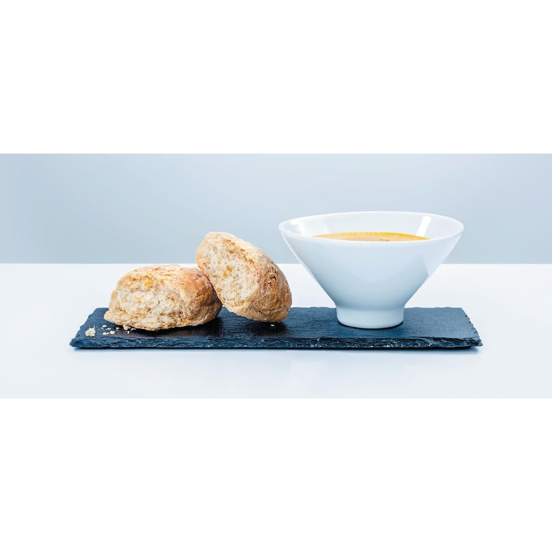 Olympia Natural Slate Rectangular Display Trays 300mm (Pack of 4) CK408