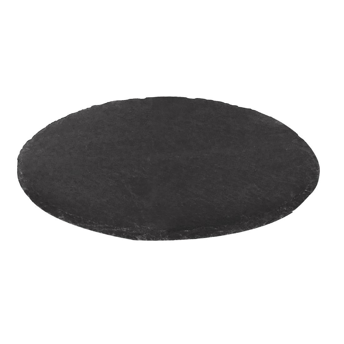 Olympia Slate Round Pizza Board 330mm GF316