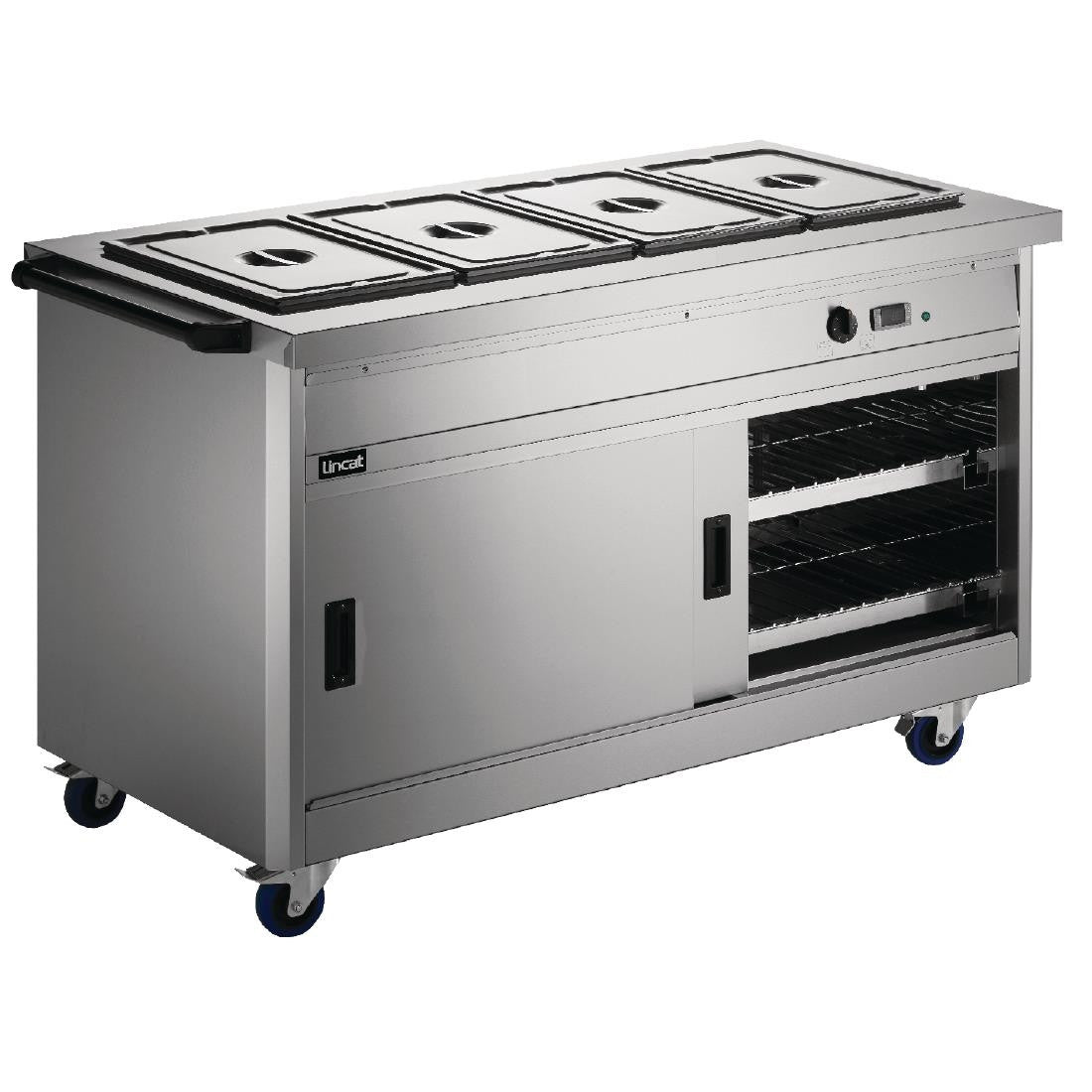 Lincat Panther Hot Cupboard and Bain Marie Top P8B4PT GF375
