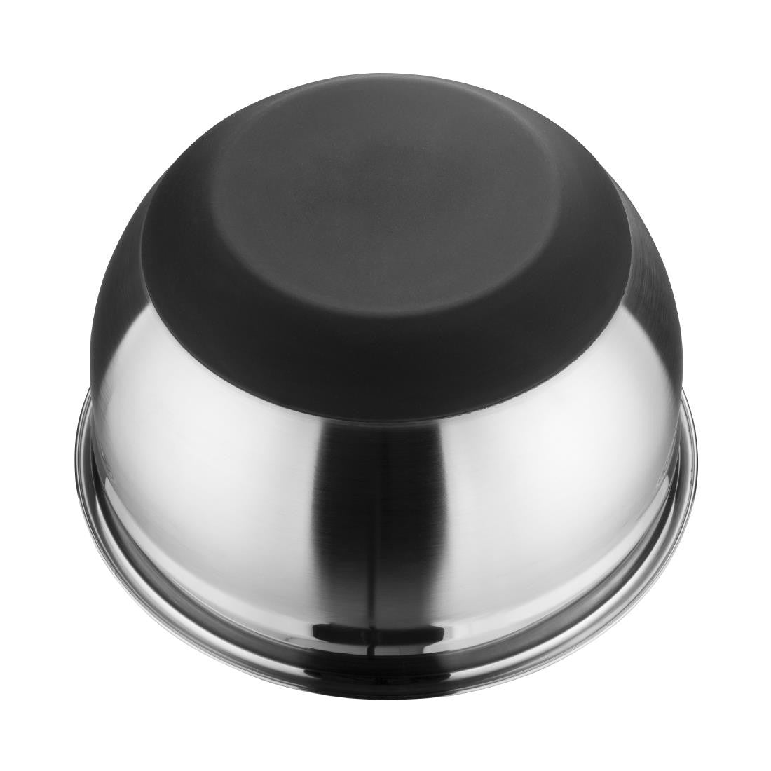 Vogue Stainless Steel Mixing Bowl with Silicone Base 3Ltr GG021