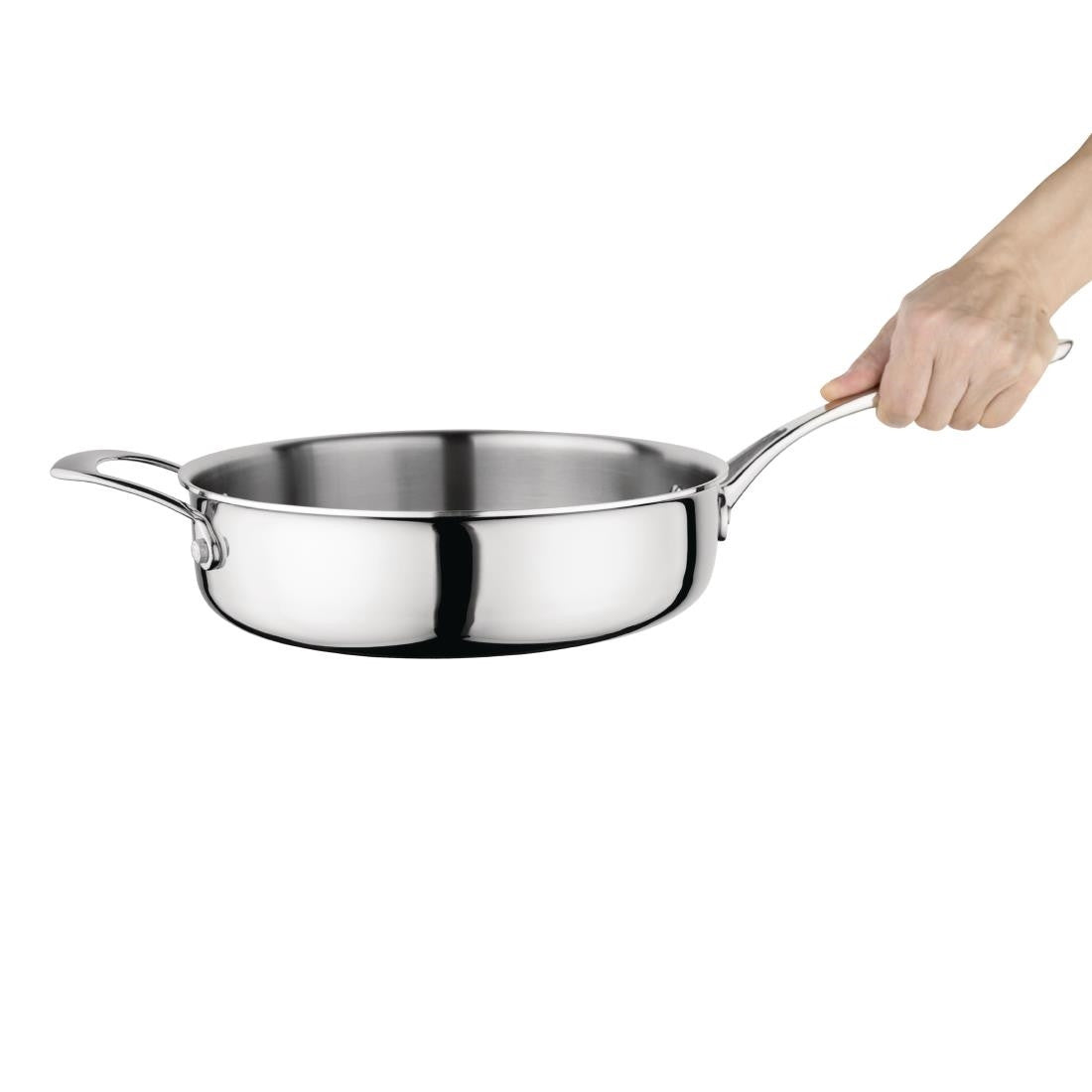 Vogue Tri Wall Sauté Pan 240mm GG031