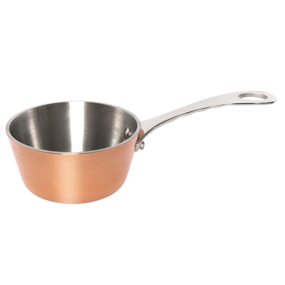 Vogue Mini Copper Tri Wall Saute Pan 80mm GG761