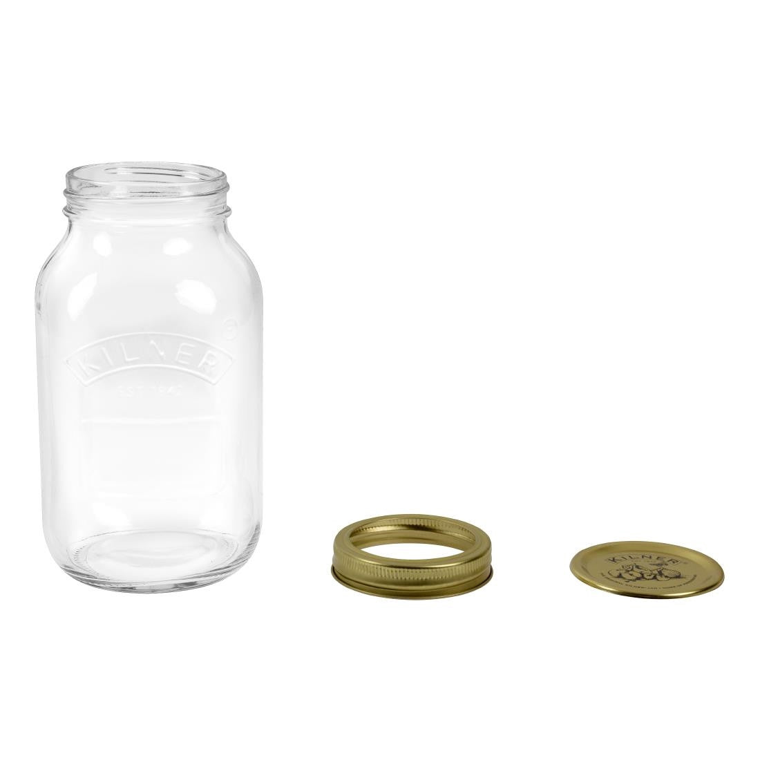 Kilner Screw Top Preserve Jar 1000ml GG786