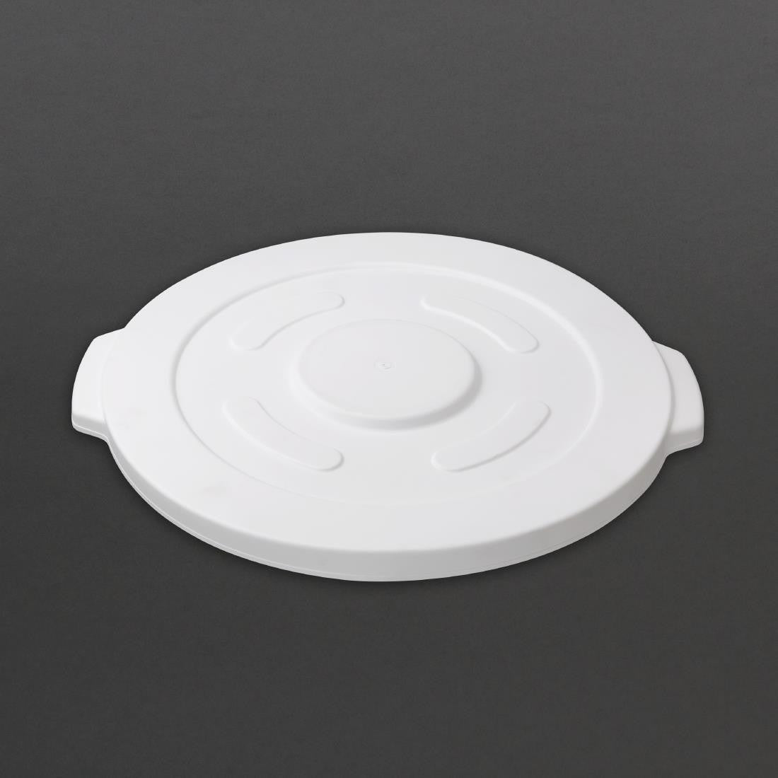Vogue Polypropylene Round Container Bin Lid Large GG796