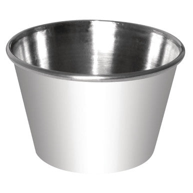 Olympia Stainless Steel 115ml Sauce Cups (Pack of 12) GG879