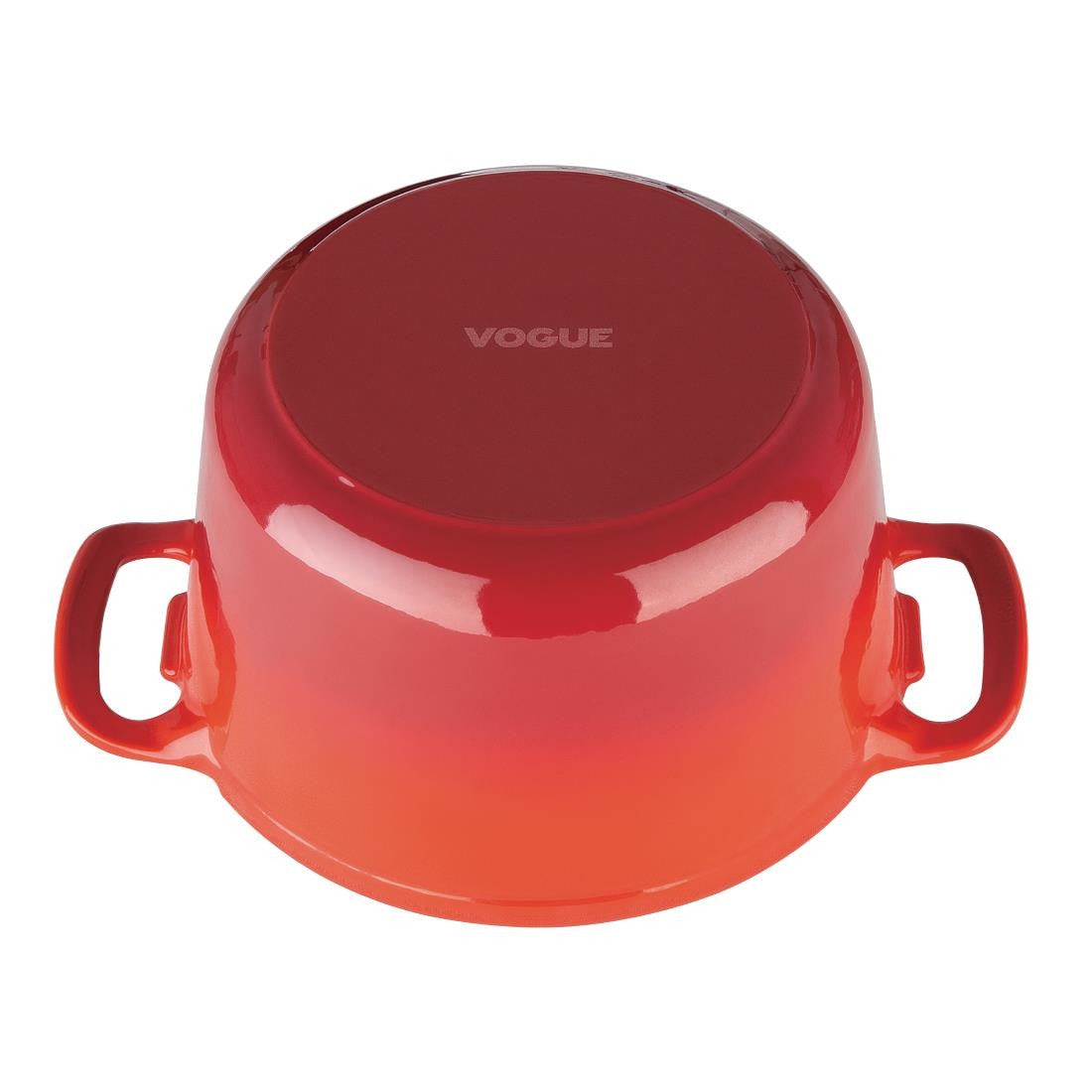 Vogue Red Round Casserole Dish 3.2Ltr GH304