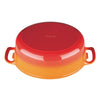 Vogue Orange Oval Casserole Dish 5Ltr GH311