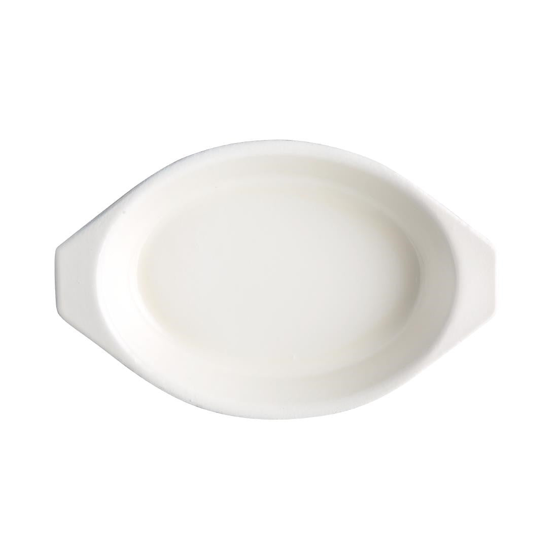 Vogue Orange Oval Cast Iron Gratin 650ml GH318