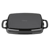 Vogue Black Rectangular Cast Iron Dish 2.8Ltr GH324