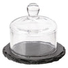 APS Slate Butter Dish Glass Cloche GH408