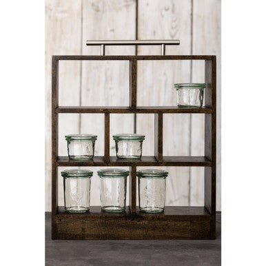 APS Hevea Wood Tea Rack GH409