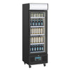 Polar G-Series Upright Display Fridge 218Ltr Black GH426