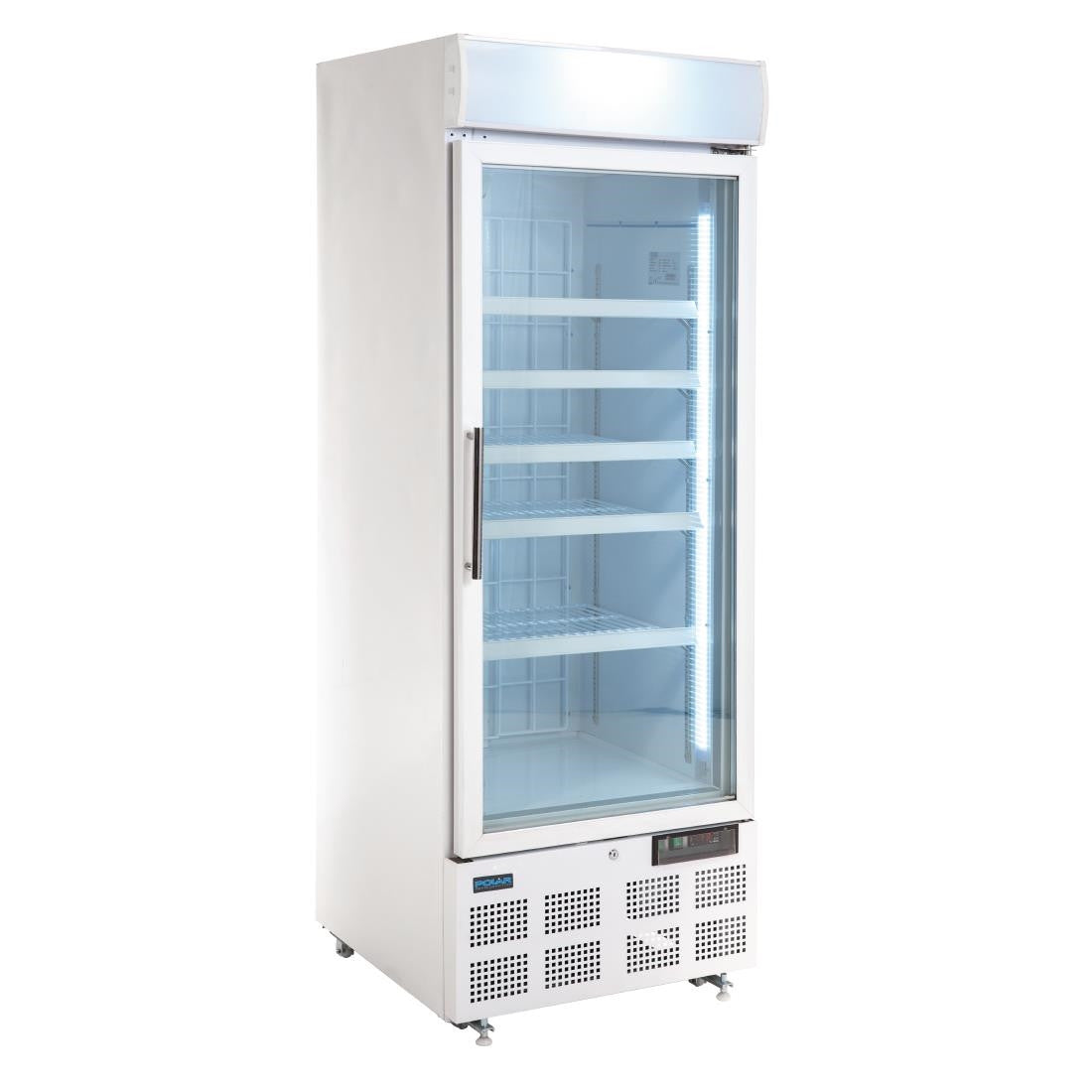 Polar G-Series Upright Display Freezer 412Ltr White GH506