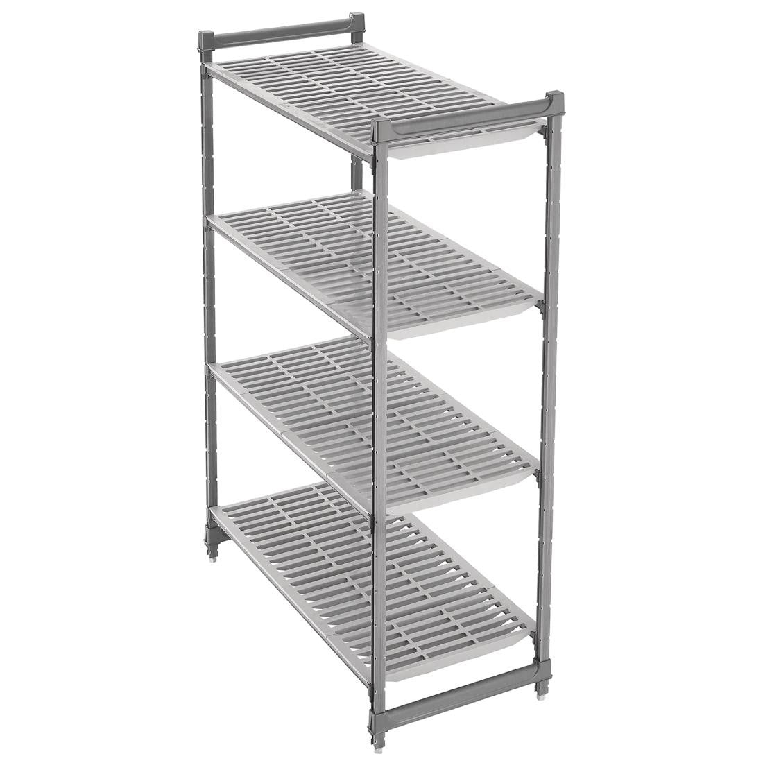 Cambro Basics Plus Stationary Vented 4 Tier Shelving Units 1830 x 1220 x 460mm GH618